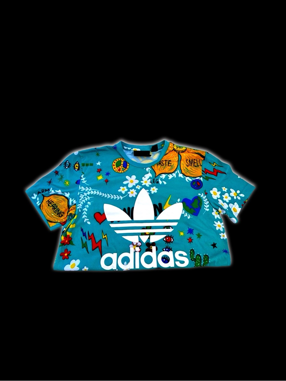 Pharrell Williams x Adidas Originals SS16 Collection Trippy Multicolor T-Shirt - Picture 3 of 10